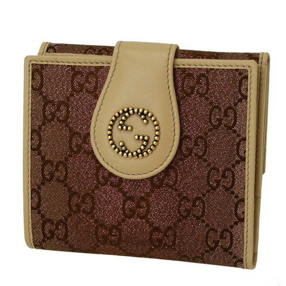 Gucci GlitterGG Wallet Canvas - Picture 1 of 4